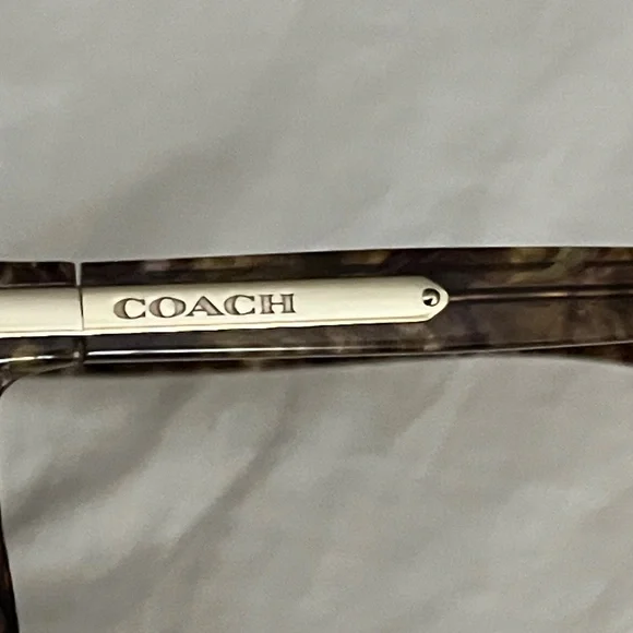 Coach light Brown confetti cat eye Sunglasses - Picture 10 of 16
